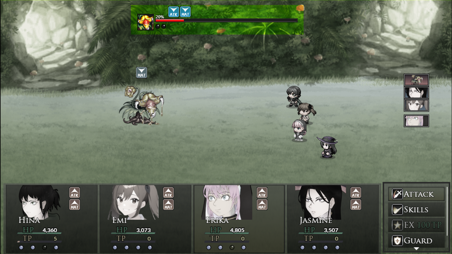 Enemy HUD